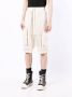 Rick Owens DRKSHDW Shorts met verlaagd kruis Wit - Thumbnail 3