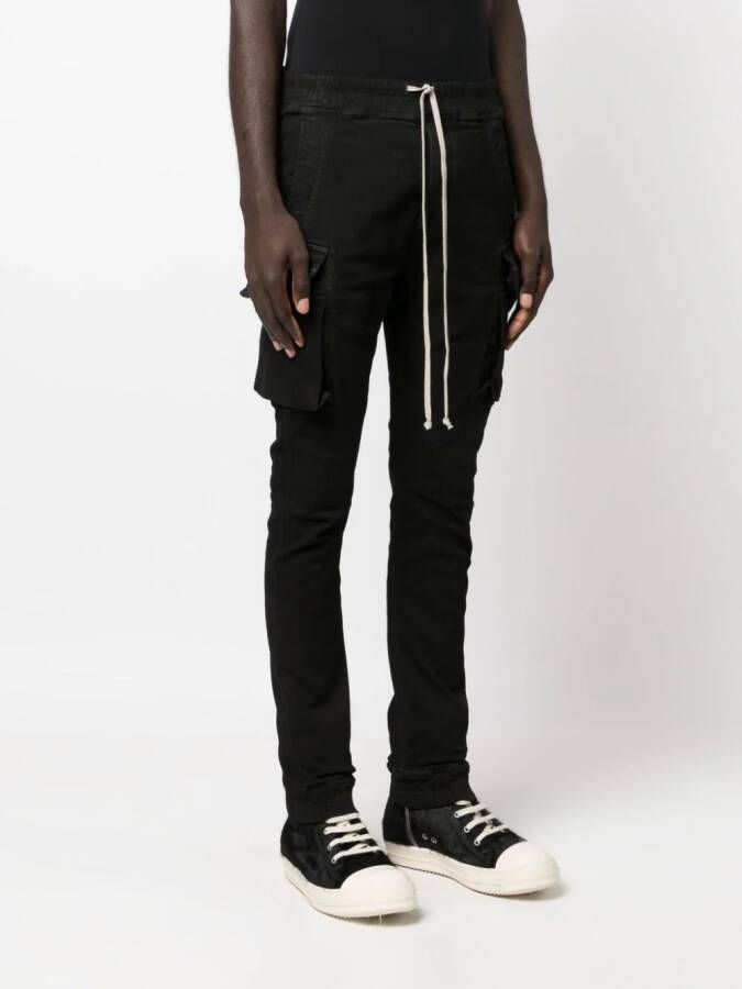Rick Owens DRKSHDW Slim-fit broek Zwart