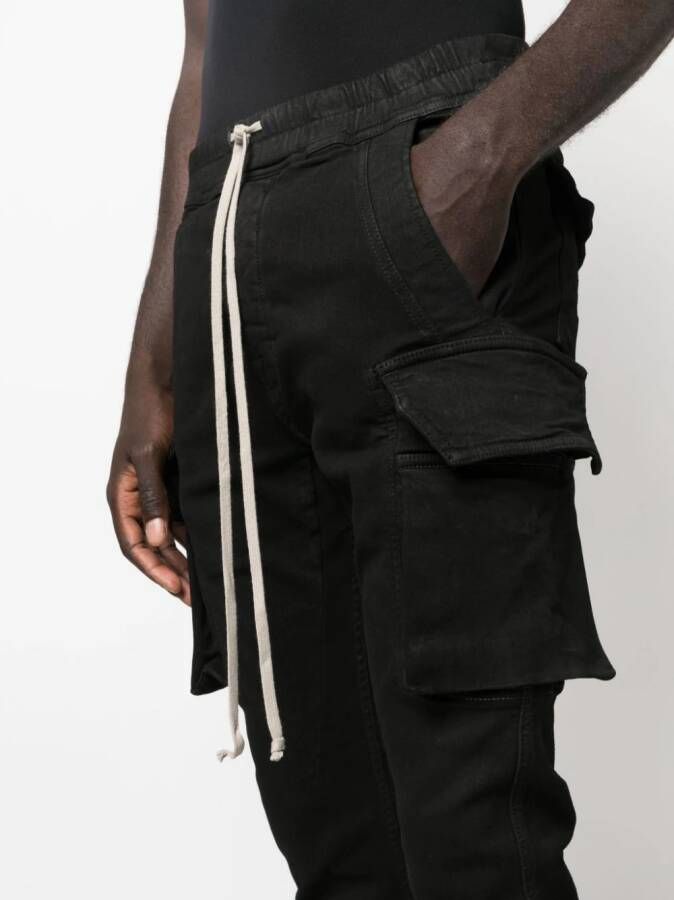 Rick Owens DRKSHDW Slim-fit broek Zwart