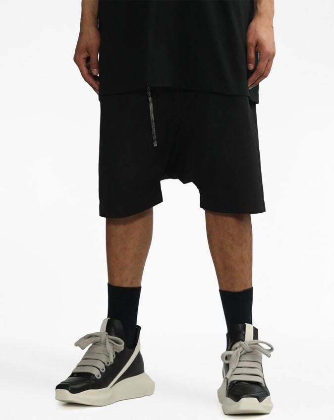 Rick Owens DRKSHDW Shorts met bandjes Zwart