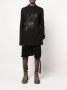 Rick Owens DRKSHDW T-shirt met grafische print Zwart - Thumbnail 2