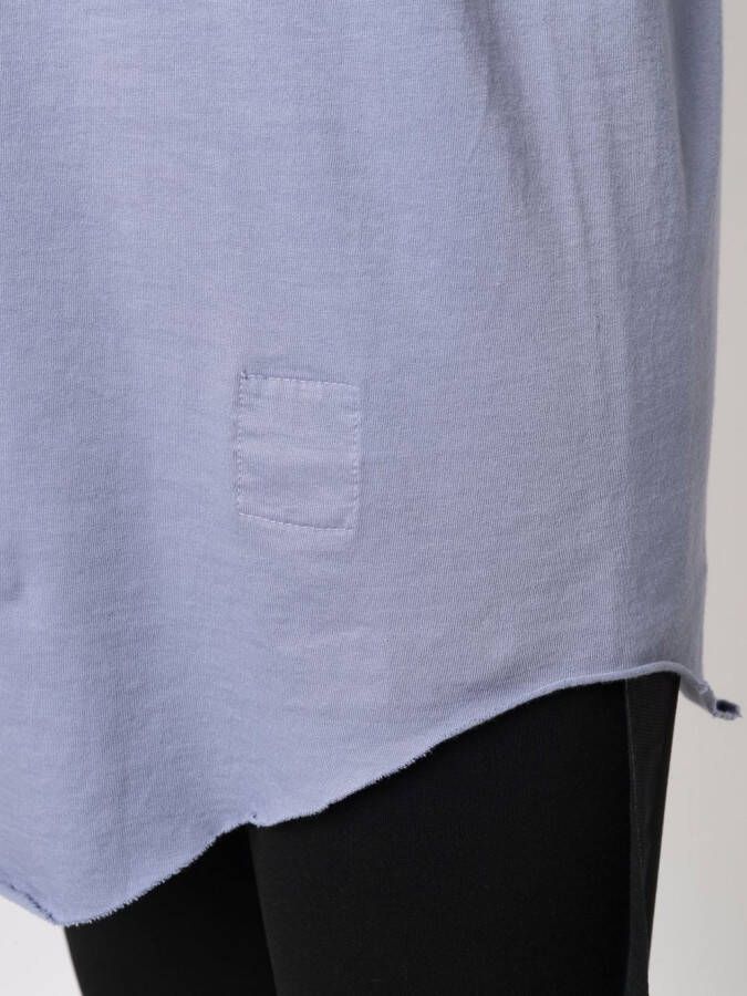 Rick Owens DRKSHDW Tanktop met diepe ronde hals Blauw