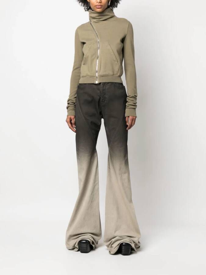 Rick Owens DRKSHDW Vest met rits Groen
