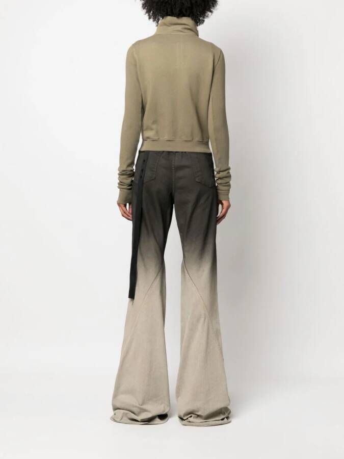 Rick Owens DRKSHDW Vest met rits Groen