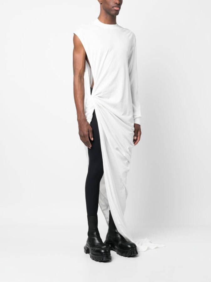 Rick Owens DRKSHDW Geweven T-shirt Wit