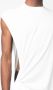Rick Owens DRKSHDW Geweven T-shirt Wit - Thumbnail 5