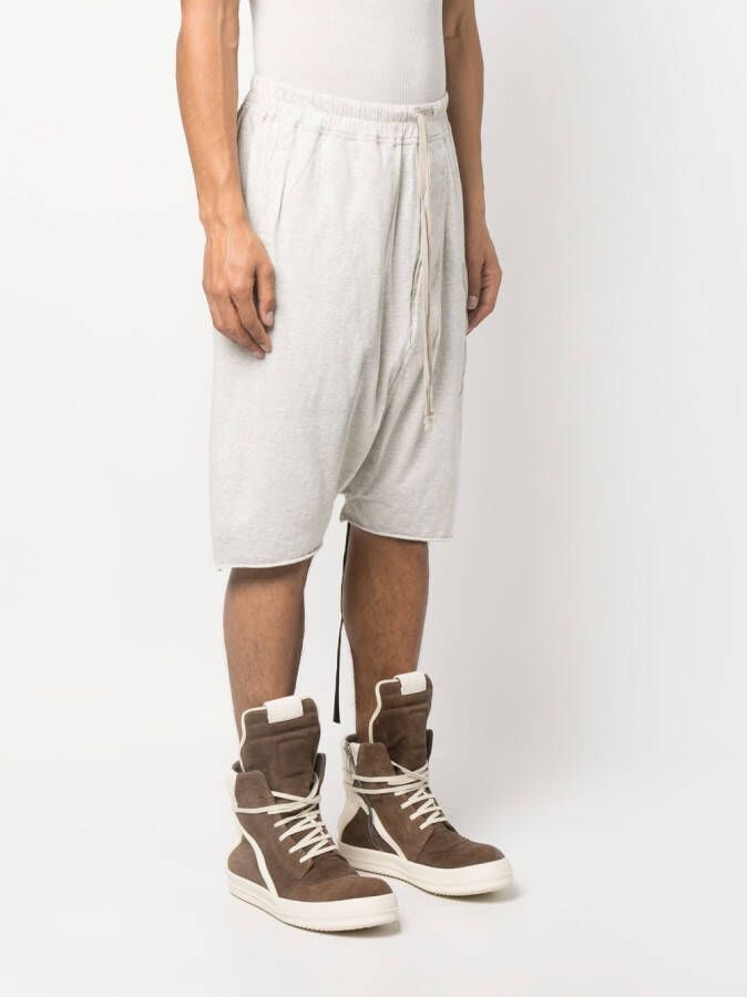Rick Owens DRKSHDW Shorts met verlaagd kruis Beige