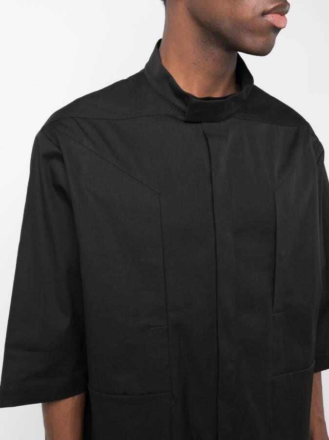 Rick Owens Katoenen overhemd Zwart