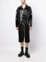 Rick Owens Shorts met verlaagd kruis Zwart - Thumbnail 2