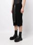 Rick Owens Shorts met verlaagd kruis Zwart - Thumbnail 3