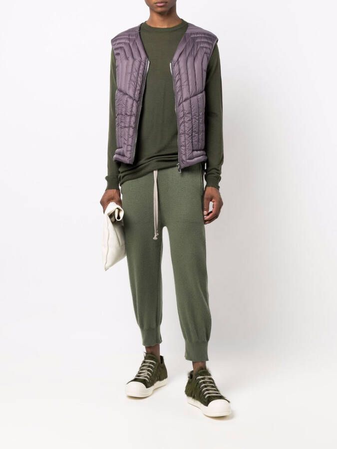 Rick Owens Fijngebreide trui Groen