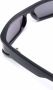 Rick Owens Fog zonnebril met getinte glazen Zwart - Thumbnail 3