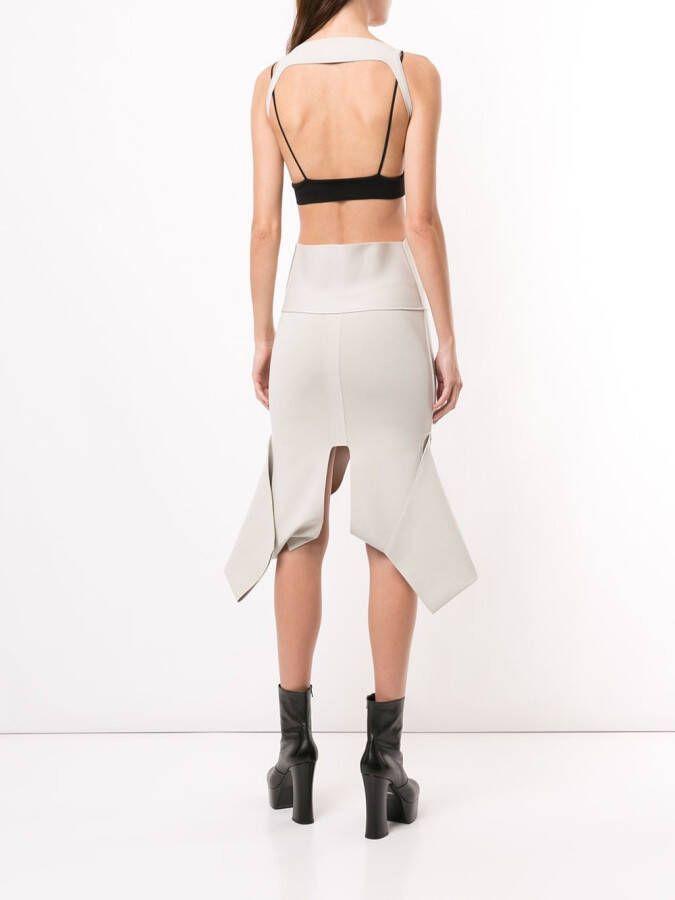 Rick Owens Gebreide jurk Beige