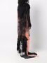 Rick Owens Gebreide poncho Zwart - Thumbnail 4
