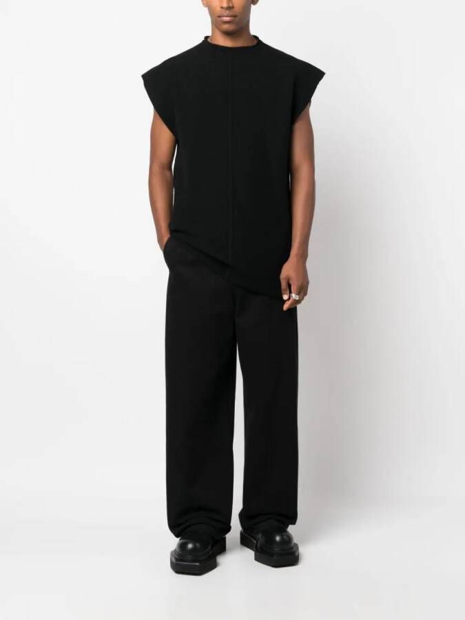 Rick Owens Gebreide top Zwart