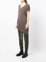 Rick Owens Gedrapeerd T-shirt Bruin - Thumbnail 3