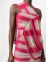 Rick Owens Gedrapeerde jurk Roze - Thumbnail 5