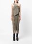 Rick Owens Gedrapeerde top Beige - Thumbnail 2