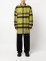 Rick Owens Geruite jas Groen - Thumbnail 2