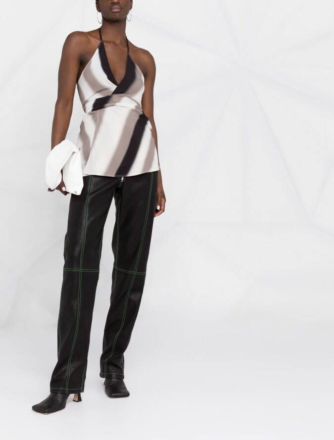 Rick Owens Gestreepte blouse Beige