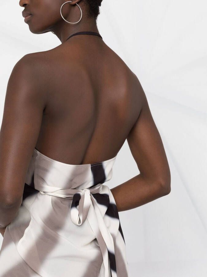 Rick Owens Gestreepte blouse Beige