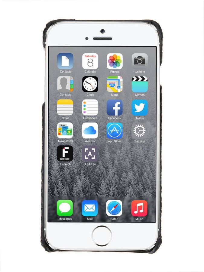 Rick Owens getextureerde iPhone 6-hoes Zwart