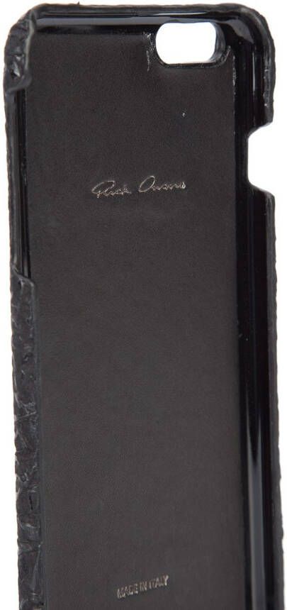 Rick Owens getextureerde iPhone 6-hoes Zwart
