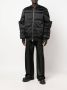Rick Owens Gewatteerd bomberjack Zwart - Thumbnail 2