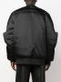 Rick Owens Gewatteerd bomberjack Zwart - Thumbnail 4