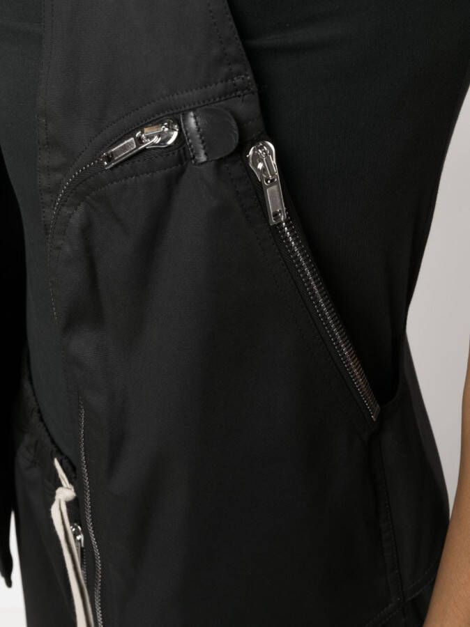 Rick Owens Gilet met open voorkant Zwart