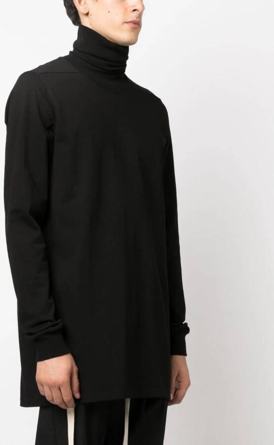 Rick Owens Sweater met hoge hals Zwart