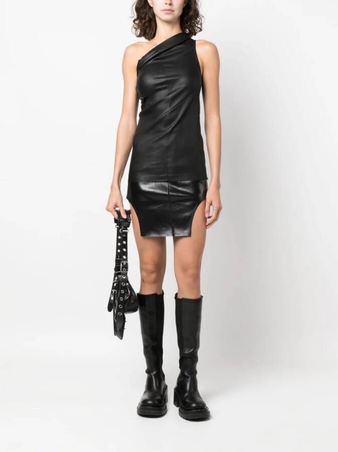 Rick Owens High waist rok Zwart