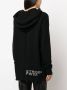 Rick Owens Intarsia hoodie Zwart - Thumbnail 4