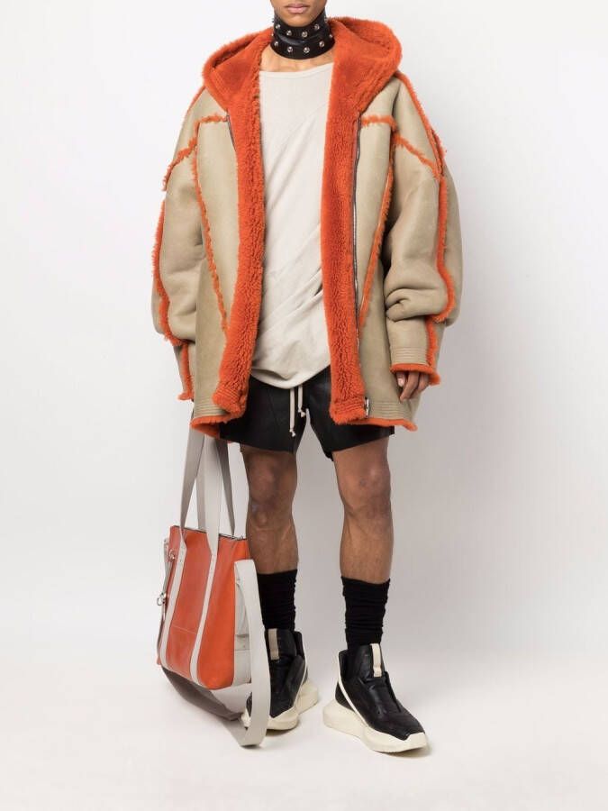 Rick Owens Jack met capuchon Beige