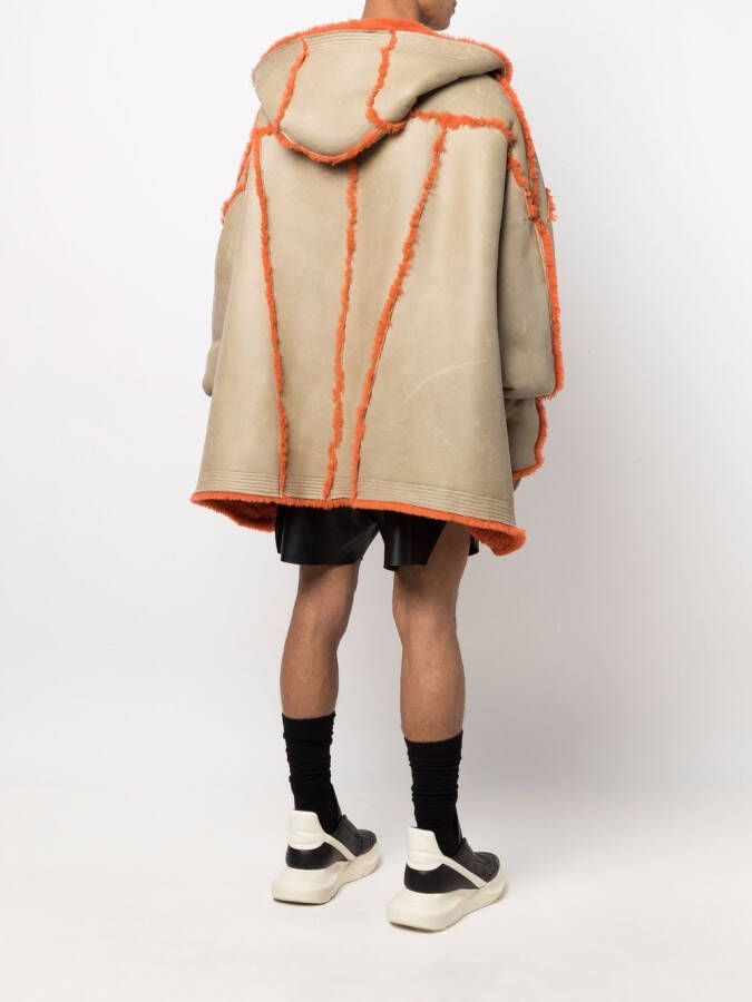 Rick Owens Jack met capuchon Beige
