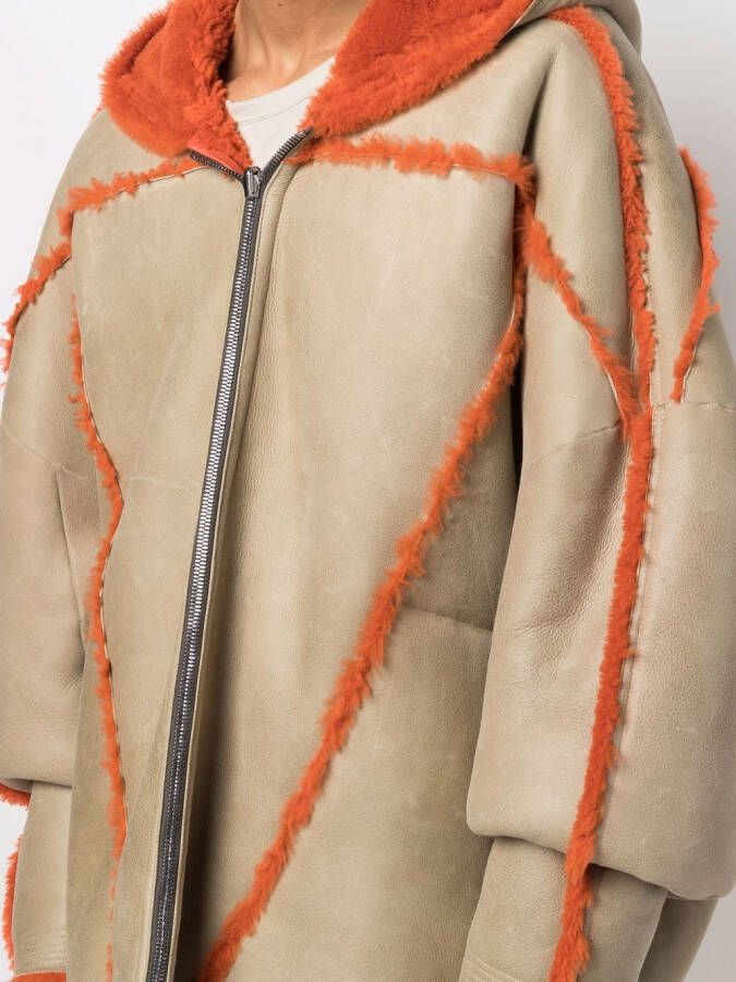 Rick Owens Jack met capuchon Beige