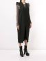 Rick Owens Jas met gestructureerde schouders Zwart - Thumbnail 3