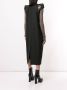 Rick Owens Jas met gestructureerde schouders Zwart - Thumbnail 4