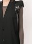 Rick Owens Jas met gestructureerde schouders Zwart - Thumbnail 5