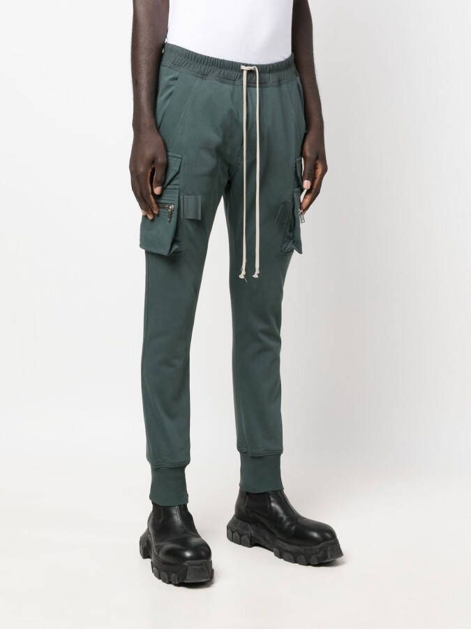 Rick Owens Jersey broek Groen