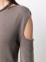 Rick Owens Jurk met capemouwen Grijs - Thumbnail 5
