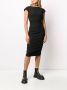 Rick Owens Jurk met open rug Zwart - Thumbnail 4