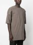 Rick Owens Katoenen T-shirt Bruin - Thumbnail 3