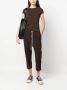 Rick Owens Katoenen T-shirt Bruin - Thumbnail 2
