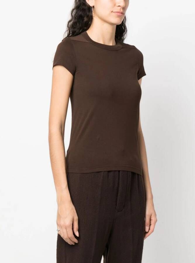 Rick Owens Katoenen T-shirt Bruin