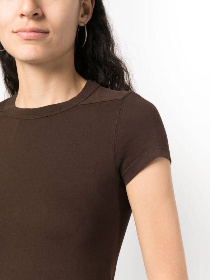 Rick Owens Katoenen T-shirt Bruin