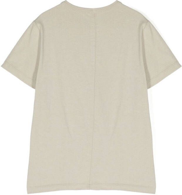 Rick Owens Kids T-shirt van biologisch katoen Grijs