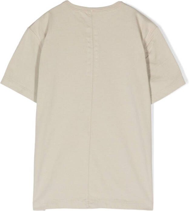 Rick Owens Kids T-shirt met ronde hals Beige