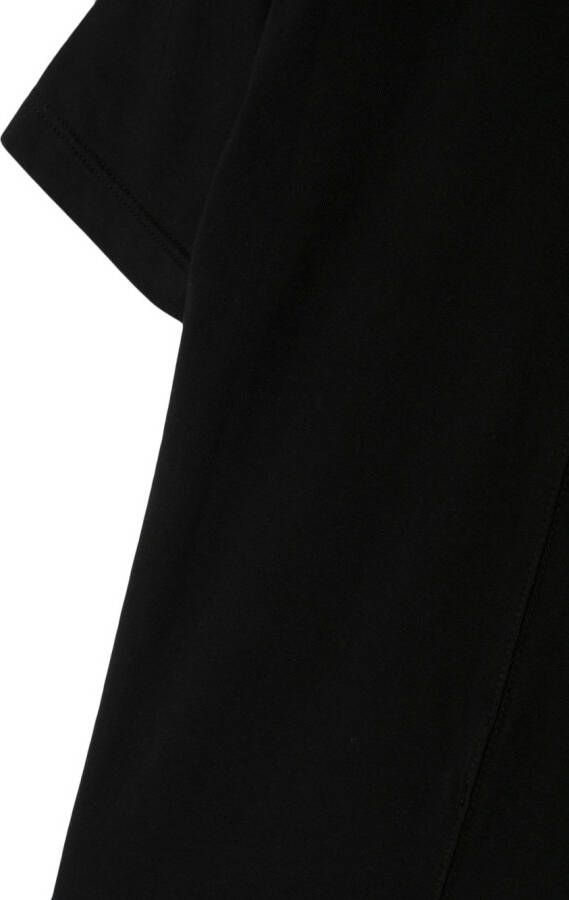 Rick Owens Kids T-shirt met ronde hals Zwart