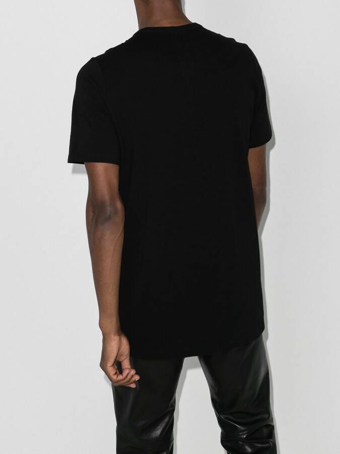 Rick Owens Klassiek T-shirt Zwart